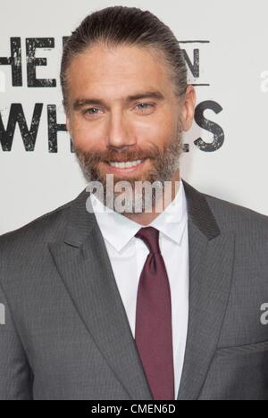 Anson Mount aux arrivées pour HELL ON WHEELS Saison 2 - première projection, Paley Center for Media, Los Angeles, CA, 30 juillet 2012. Photo par : Emiley Schweich/Everett Collection Banque D'Images