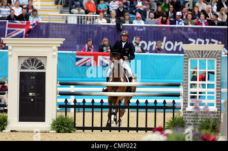 PETER THOMSEN ALLEMAGNE GREENWICH PARK Londres Angleterre 31 Juillet 2012 Banque D'Images