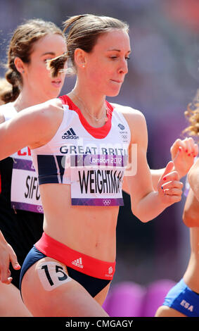 LAURA WEIGHTMAN JEUX OLYMPIQUES 2012 Banque D'Images