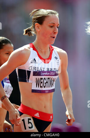 LAURA WEIGHTMAN JEUX OLYMPIQUES 2012 Banque D'Images