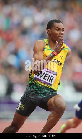 WARREN WEIR JEUX OLYMPIQUES 2012 Banque D'Images