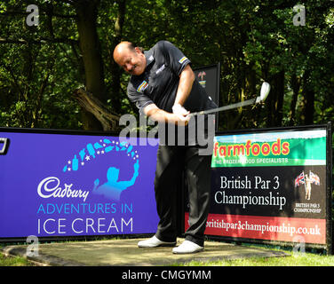 08.08.2012. Coventry, en Angleterre. Willie Thorne photographié à la deuxième journée de l'Farmfoods British par trois concours à Nailcote Hall, Coventry. Banque D'Images