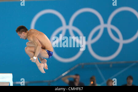 VICTOR MINIBAEV RUSSIE STRATFORD Londres Angleterre 11 Août 2012 Banque D'Images