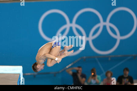 VICTOR MINIBAEV RUSSIE STRATFORD Londres Angleterre 11 Août 2012 Banque D'Images