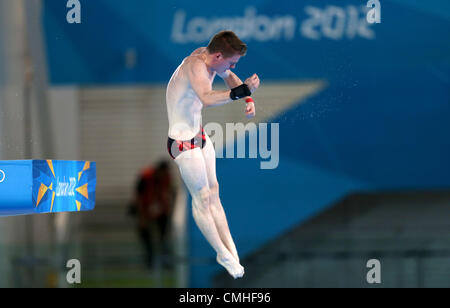 MARTIN WOLFRAM ALLEMAGNE STRATFORD Londres Angleterre 11 Août 2012 Banque D'Images