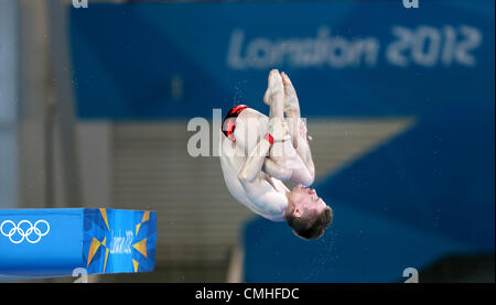 MARTIN WOLFRAM ALLEMAGNE STRATFORD Londres Angleterre 11 Août 2012 Banque D'Images
