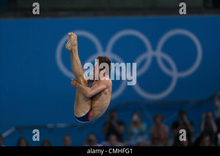 TOM DAILEY Grande-bretagne STRATFORD Londres Angleterre 11 Août 2012 Banque D'Images