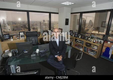 Le 23 juillet 2012 - Los Angeles, Californie (CA, United States - Bob Champion, PDG de Champion Real Estate Co. (crédit Image : © Chiu/ZUMAPRESS.com) Ringo Banque D'Images