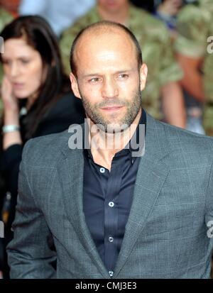 13Th Aug 2012. Jason Statham à 'l'usure 2' UK Premiere tenue à l'Empire Leicester Square Londres, Angleterre - 13.08.12 Banque D'Images