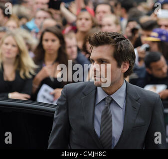 16e Août 2012. Len Wiseman Directeur de Total Recall pour Premiere Leicester Square le jeudi 16 août 2012. Prixnews Banque D'Images