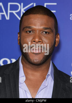 TYLER PERRY SPARKLE. Première mondiale HOLLYWOOD LOS ANGELES CALIFORNIA USA 16 Août 2012 Banque D'Images