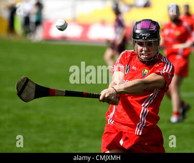 18 Aug 2012 Nowlan Park Kilkenny, Irlande : Dublin Galway Irlande Vs toutes les demi-finales du Championnat senior Camogie 2012 Banque D'Images