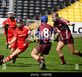 18 Aug 2012 Nowlan Park Kilkenny, Irlande : Dublin Galway Irlande Vs toutes les demi-finales du Championnat senior Camogie 2012 Banque D'Images
