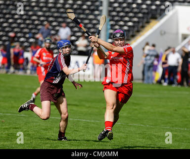 18 Aug 2012 Nowlan Park Kilkenny, Irlande : Dublin Galway Irlande Vs toutes les demi-finales du Championnat senior Camogie 2012 Banque D'Images