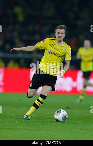 Fussball, Dortmund, Allemagne , 1. Bundesliga , 11. Spieltag, Borussia Dortmund (BVB) - VFB Stuttgart (VFB) 6-1 im parc Signal Iduna en Dortmund am 01. 11. 2013 Marco REUS (BVB) Photo : Norbert Schmidt Banque D'Images