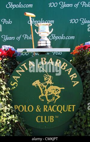 Polo Santa Barbara and Racquet Club Carpinteria, en Californie. Banque D'Images