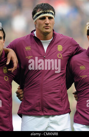 TOM WOOD ANGLETERRE RU LONDRES ANGLETERRE TWICKENHAM 02 Novembre 2013 Banque D'Images