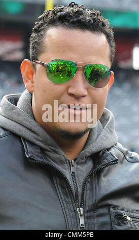 New York, New York, USA. 29Th sep 2013. MIGUEL CABRERA au New York Jets vs New Orleans Saints à rencontré LIfe Stadium à East Rutherford (New Jersey). Les Jets a gagné 26-20. © Jeffrey Geller/ZUMA/ZUMAPRESS.com/Alamy fil Live News Banque D'Images