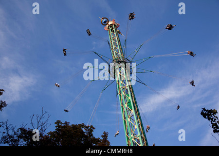 Les Jardins de Tivoli juste ride, Copenhague, Danemark, Scandinavie, Europe Banque D'Images