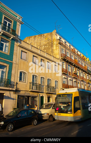 Rua da Jungueira street quartier Belem Lisbonne Portugal Europe Banque D'Images