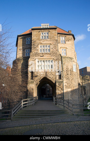 La Porte Noire, Newcastle-upon-Tyne, Tyne et Wear, Angleterre, Royaume-Uni, Europe Banque D'Images