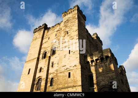 Le Donjon, Newcastle-upon-Tyne, Tyne et Wear, Angleterre, Royaume-Uni, Europe Banque D'Images