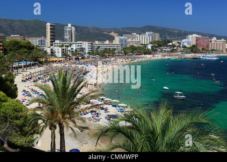 Magaluf, Majorque (Mallorca), Iles Baléares, Espagne, Méditerranée, Europe Banque D'Images