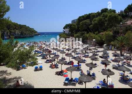 Cala Santanyi, Majorque (Mallorca), Iles Baléares, Espagne, Méditerranée, Europe Banque D'Images