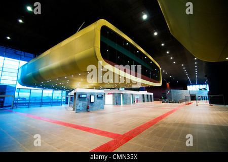 Nouvelle gare Tiburtina, Rome Italie Banque D'Images