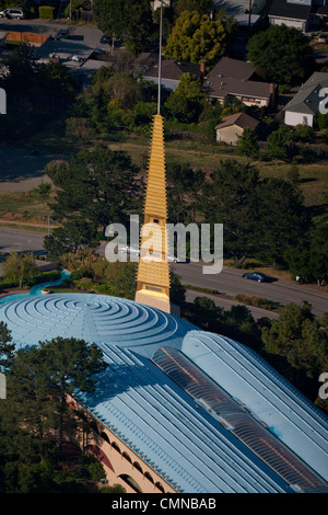 Photographie aérienne Marin County Civic Center, San Rafael, Californie Banque D'Images
