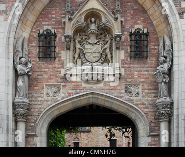 Musée Gruuthuse, Bruges, Belgique Banque D'Images