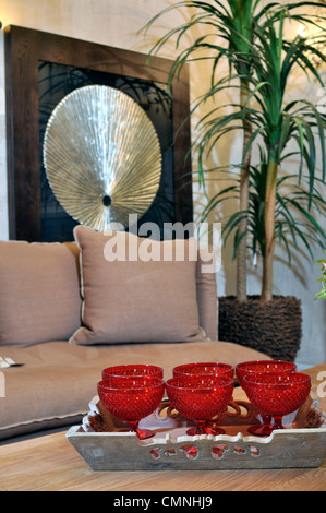 Chic et élégance salon Banque D'Images