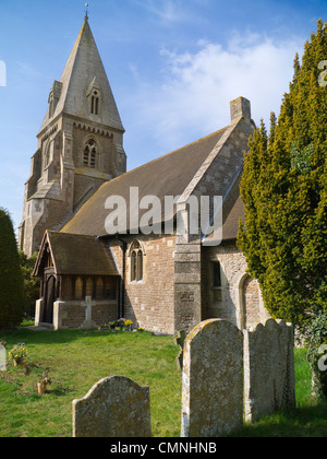 Saint Pierre et Saint Paul - une petite église de village, Oxfordshire 2 Appleford Banque D'Images