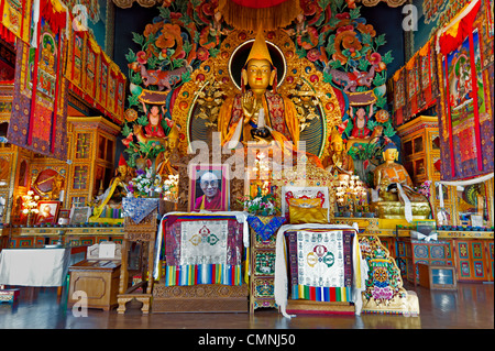 Monastère de Kopan brodé à Katmandou temple Banque D'Images