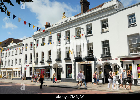 Dolphin Hotel Chichester West Sussex UK Banque D'Images