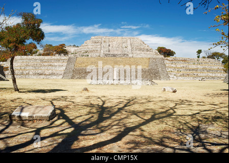 Xochicalco, Grande Pyramide. Banque D'Images