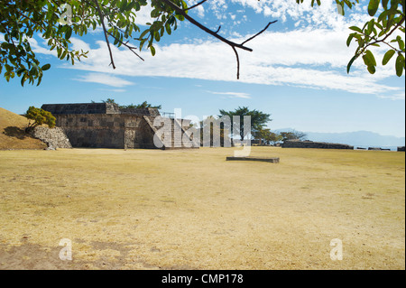 Xochicalco, Temple de la Feather Serpent. Banque D'Images
