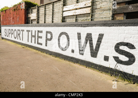 Murale pour prisonniers politiques irlandais Banque D'Images