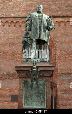 Monument à Joachim II Hector de Brandebourg à l'église de Saint-Nicolas à Spandau. Berlin. L'Allemagne. Banque D'Images