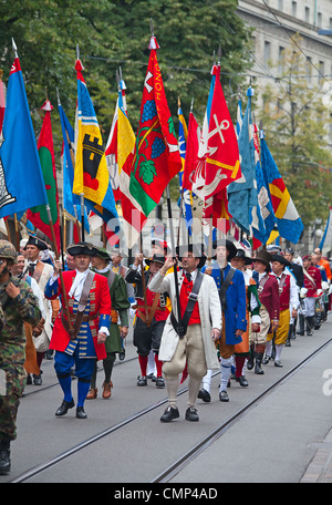 Parade de la Fête nationale suisse le 1er août Banque D'Images