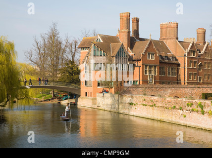 Jerwood bibliothèque, Clare College, Université de Cambridge, Angleterre Banque D'Images