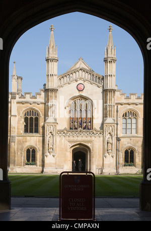 Corpus Christi College Cambridge University en Angleterre Banque D'Images