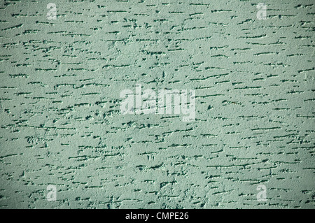 La texture du mur de mortier vert ou d'arrière-plan Banque D'Images