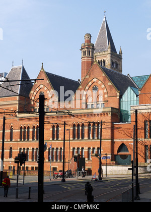 Le Tribunal de la Couronne de rue Minshull à Manchester UK Banque D'Images