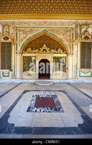 Le Conseil impérial (Dîvân-ı Hümâyûn) bâtiment où la décision des conseillers municipaux ont tenu des réunions. Le Palais de Topkapi, Istanbul, Turquie Banque D'Images