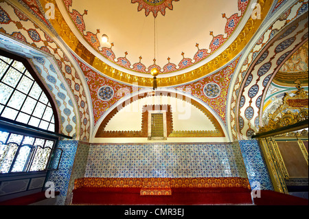 Le Conseil impérial (Dîvân-ı Hümâyûn) bâtiment où la décision des conseillers municipaux ont tenu des réunions. Le Palais de Topkapi, Istanbul, Turquie Banque D'Images