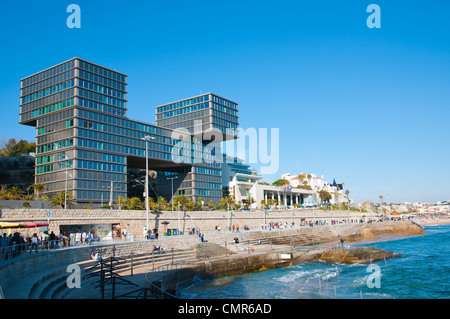 Cascais Estoril Sol building station côtière près de Lisbonne Portugal Europe Banque D'Images