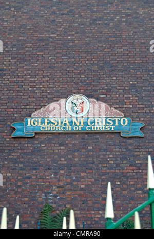 L'extérieur de l'Iglesia ni cristo, église du Christ, Battersea, Londres, Angleterre Banque D'Images