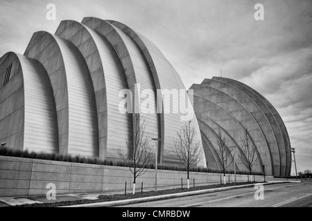 Kauffman Center for the Performing Arts à Kansas City, MO Banque D'Images
