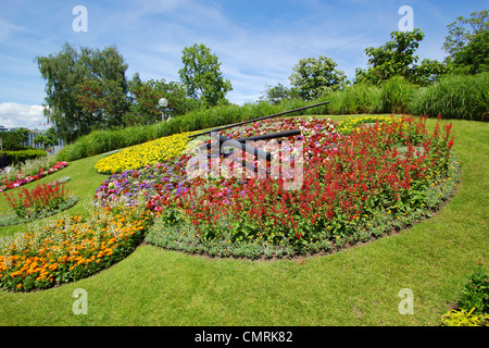 Réveil aux fleurs, Genève, Suisse. Banque D'Images